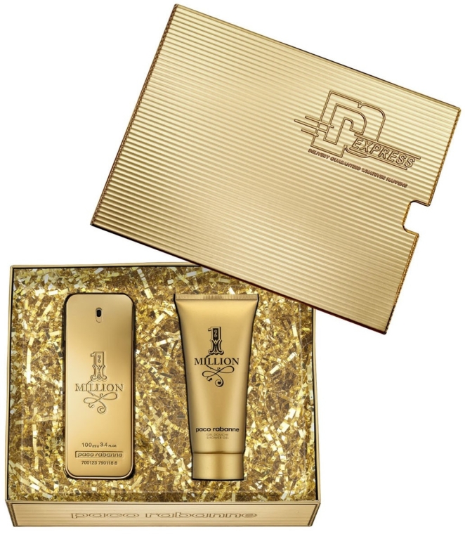 Paco Rabanne 1 Million - Набір (edt/100ml + sh/gel/100ml) — фото N2