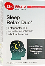 Парфумерія, косметика Харчова добавка для покращання сну - Dr.Wolz Sleep Relax Duo