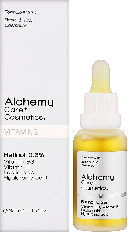 Сироватка для обличчя з ретинолом - Alchemy Care Cosmetics Retinol 0,3% — фото N2