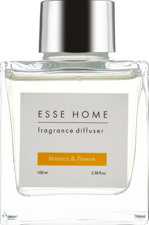 Аромадиффузор "Мелисса и лимон" - ESSE Home Fragrance Diffuser — фото N3