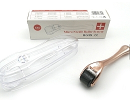 Мезоролер з мікроголками, 0.2 мм - Deni Carte Micro Needle Derma Roller System Gold — фото N3