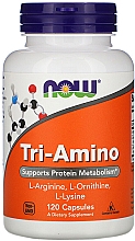 Парфумерія, косметика Амінокислотний комплекс "Tri-Amino" - Now Foods Tri-Amino Capsules