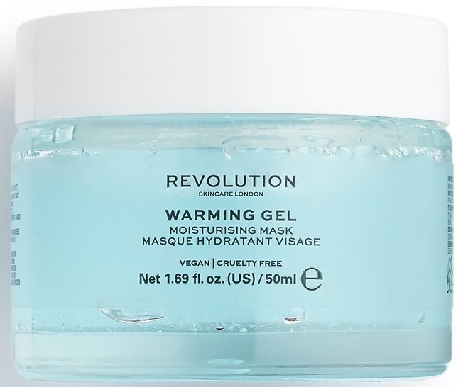 Зволожувальна маска - Makeup Revolution Skincare Warming Gel Moisturising Face Mask — фото N1