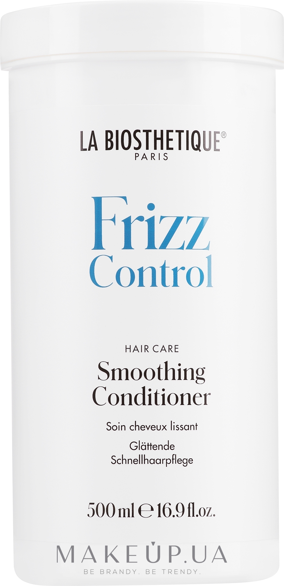 Кондиционер для глубокого увлажнения и восстановления непослушных волос - La Biosthetique Frizz Control Smoothing Conditioner — фото 500ml