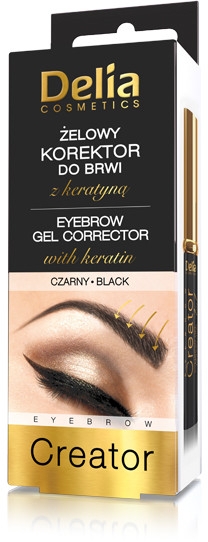 Гель-корректор для бровей 4в1 - Delia Cosmetics Eyebrow Gel — фото N3