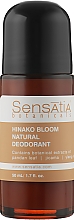 Парфумерія, косметика Дезодорант роликовий натуральний "Цвітіння" - Sensatia Botanicals Hinako Bloom Natural Deodorant