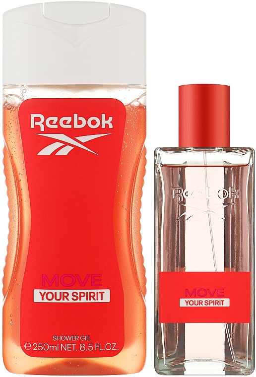 Reebok Move Your Spirit - Набір (edt/100ml + sh/gel/250ml) — фото N2