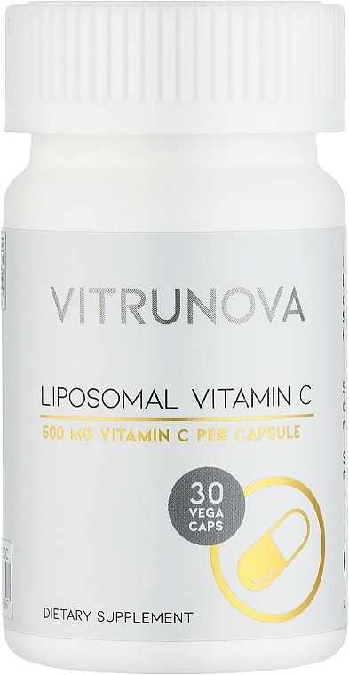 Липосомальный витамин С в капсулах - Vitrunova — фото N1