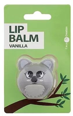 Бальзам для губ "Ваніль" - Cosmetic 2K Cute Animals Lip Balm Vanilla — фото N1