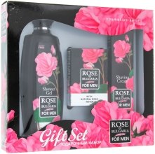 Парфумерія, косметика Набір - BioFresh Rose of Bulgaria for Men (shm/330ml + soap/100g + sh/cr/75ml)