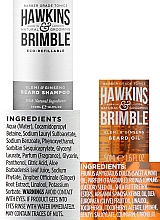 Набір для бороди - Hawkins & Brimble Beard Gift Set (shm/250ml + oil/50ml + comb/1pcs) — фото N4