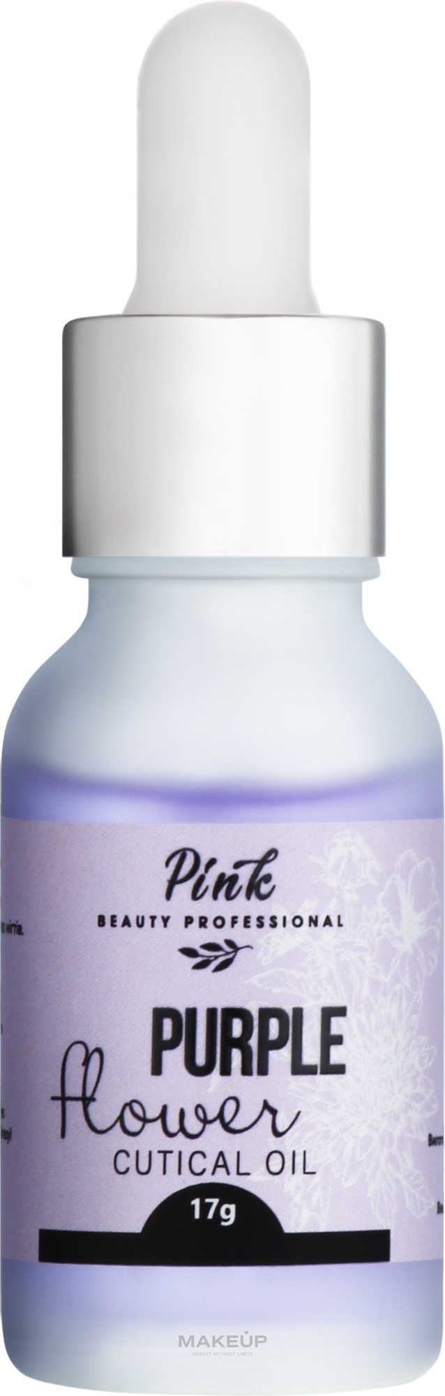 Масло для кутикулы - Pink Purple Flower Dry Oil — фото 17g