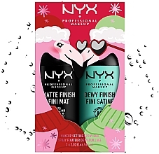 Парфумерія, косметика Набір спреїв для фіксації макіяжу - NYX Professional Makeup Setting Spray Duo(spray/2x60ml)