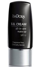 Духи, Парфюмерия, косметика УЦЕНКА Тональный крем - IsaDora B.B. Cream All-in-One Make SPF12 *