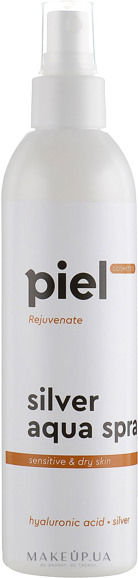 Спрей для восстановления молодости кожи - Piel Cosmetics Rejuvenate Silver Aqua Spray — фото 250ml