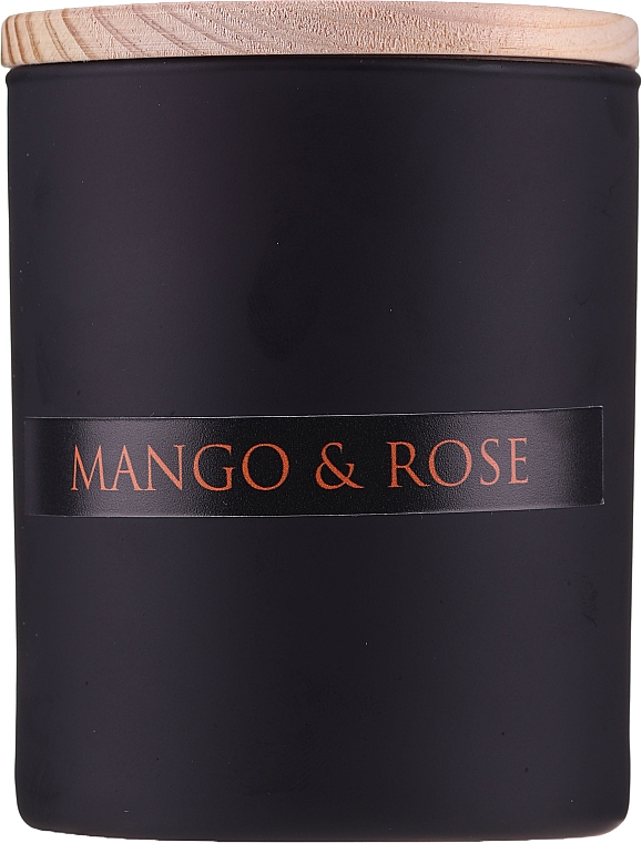Ароматическая свеча "Индийская роза и манго" - Sattva Indian Rose & Mango — фото N2