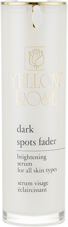 Освітлювальна сироватка для обличчя, рук і тіла - Yellow Rose Dark Spots Fader — фото N1