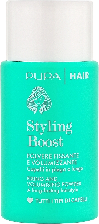 Пудра для фіксації та об'єму волосся - Pupa Styling Boost Fixing and Volumising Powder — фото N1