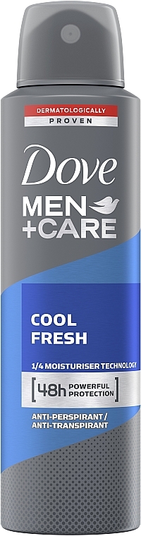 Антиперспірант-аерозоль для чоловіків "Охолоджуюча свіжість" - Dove Men+Care Cool Fresh — фото N1