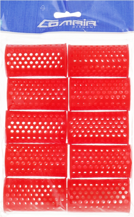 Бигуди плоские, красные, d35 - Comair — фото N1