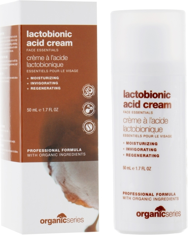 Крем з лактобіоновою кислотою - Organic Series Lactobionic Acid Cream