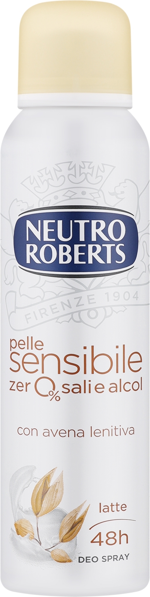 Дезодорант-спрей "Овес" - Neutro Roberts Sensibile 48h Deo — фото 150ml