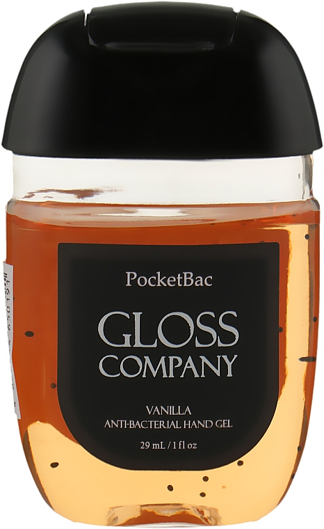 Антисептик для рук - Gloss Company Pocket Bac Vanilla Anti-Bacterial Hand Gel