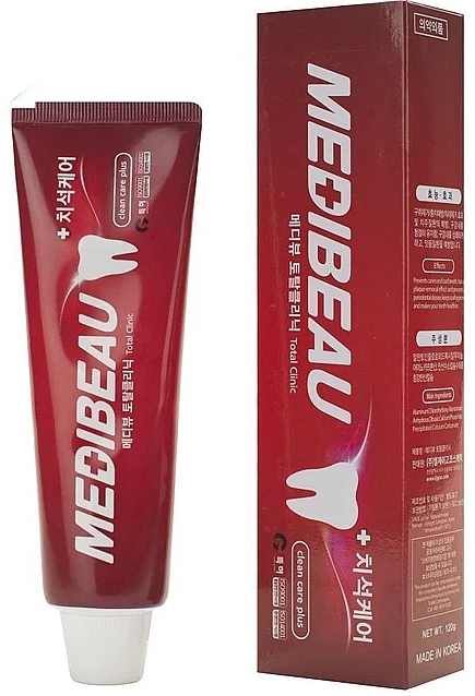 Зубная паста от пародонтоза - Medibeau Total Clinic Toothpaste — фото N1