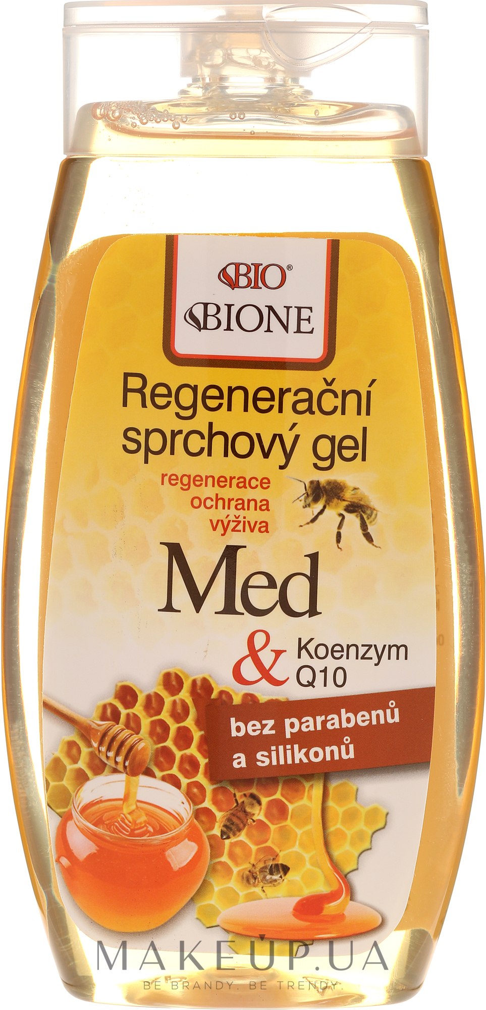 Гель для душа - Bione Cosmetics Honey + Q10 Shower Gel — фото 260ml