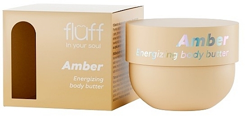 Масло для тела с янтарем - Fluff Amber Body Butter — фото N1