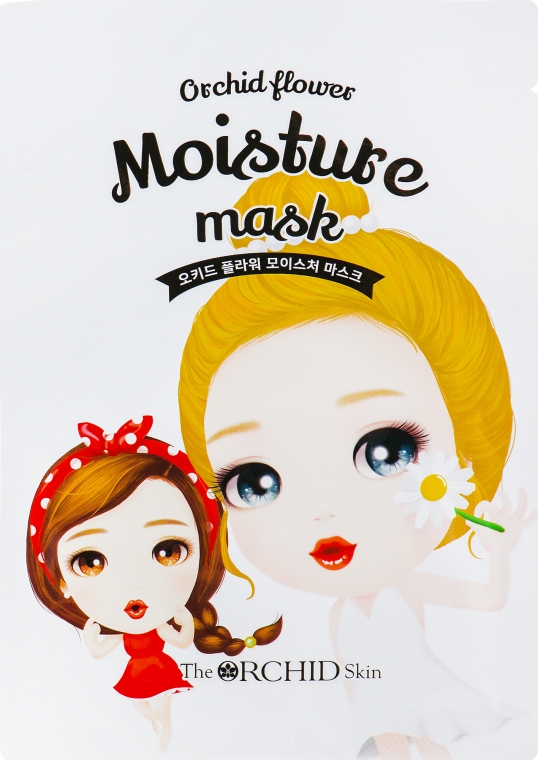 Тканинна маска для обличчя зволожувальна - The Orchid Skin Orchid Flower Moisture Mask