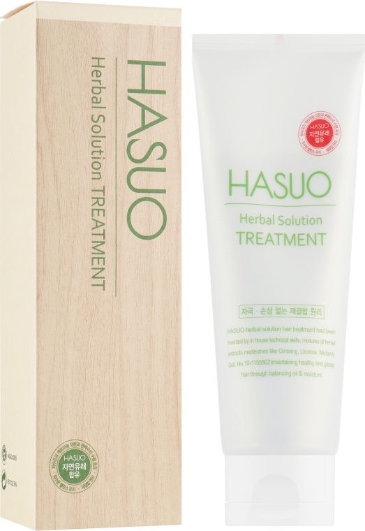 Тонизирующая маска для волос и кожи головы - PL Cosmetic Hasuo Herbal Solution Treatment