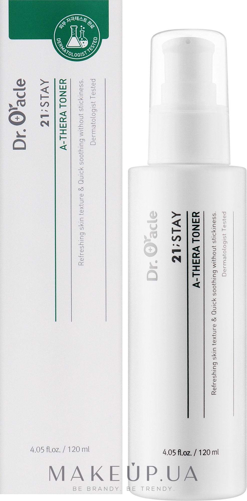 Тоник для лица с экстрактом центеллы - Dr. Oracle 21;Stay A-Thera Toner — фото 120ml