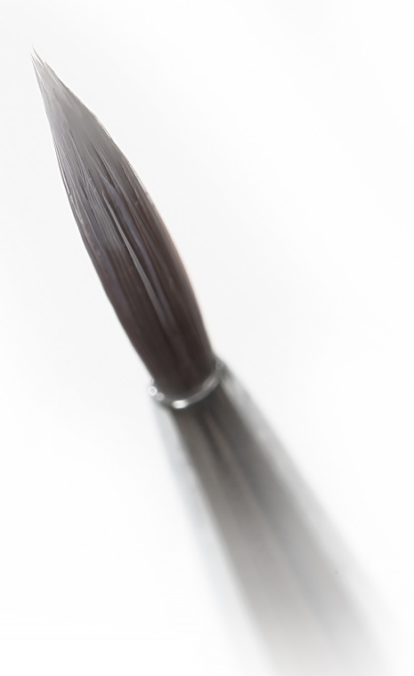 Пензлик для підводки, MC-LI-01 - Nanshy Eyeliner Makeup Brush White — фото N2