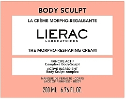 Ремоделирующий крем для тела - Lierac Body Sculpt The Morpho-Remodelling Cream — фото N2