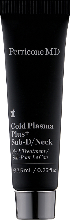 Антивозрастной крем-сыворотка для лица, шеи, подбородка и зоны декольте - Perricone MD Cold Plasma Plus Sub-D/Neck (мини) — фото N1