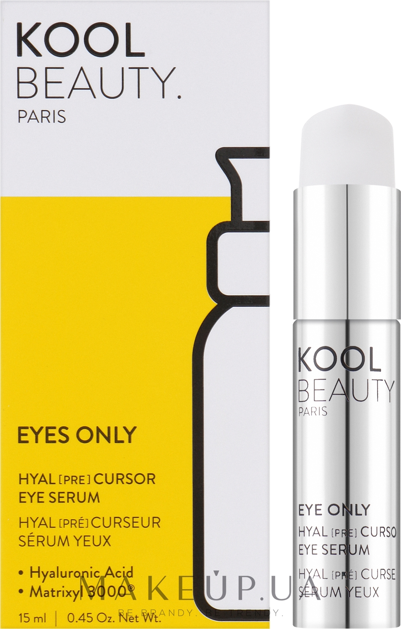 Антивікова сироватка для очей - Kool Beauty Eye Only Eye Serum — фото 15ml