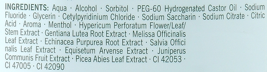 Ополіскувач для ротової порожнини "8 трав" - Antica Erboristeria 8 Herbs Daily — фото N2