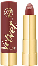 Духи, Парфюмерия, косметика Помада для губ - W7 Velvet Luxe Lipstick