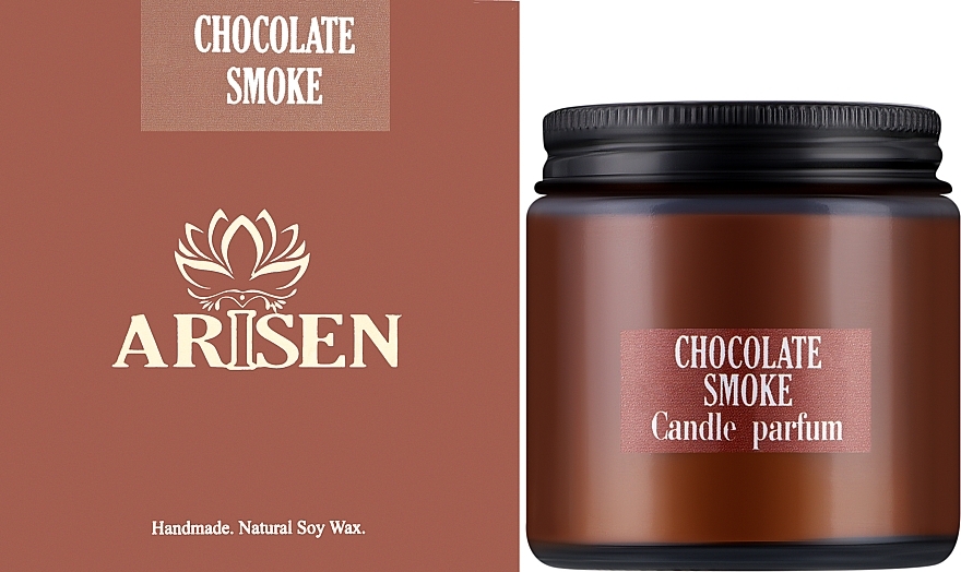 Свеча парфюмированная "Chocolate Smoke" - Arisen Candle Parfum — фото N3