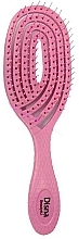 Духи, Парфюмерия, косметика Расческа для волос овальная продувная, розовая - Disna Beauty4U Magic Twister Brush