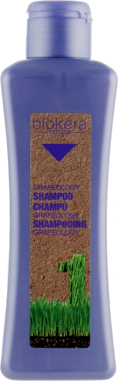Шампунь з олією виноградних кісточок  - Salerm Biokera Grapeology Shampoo — фото N4