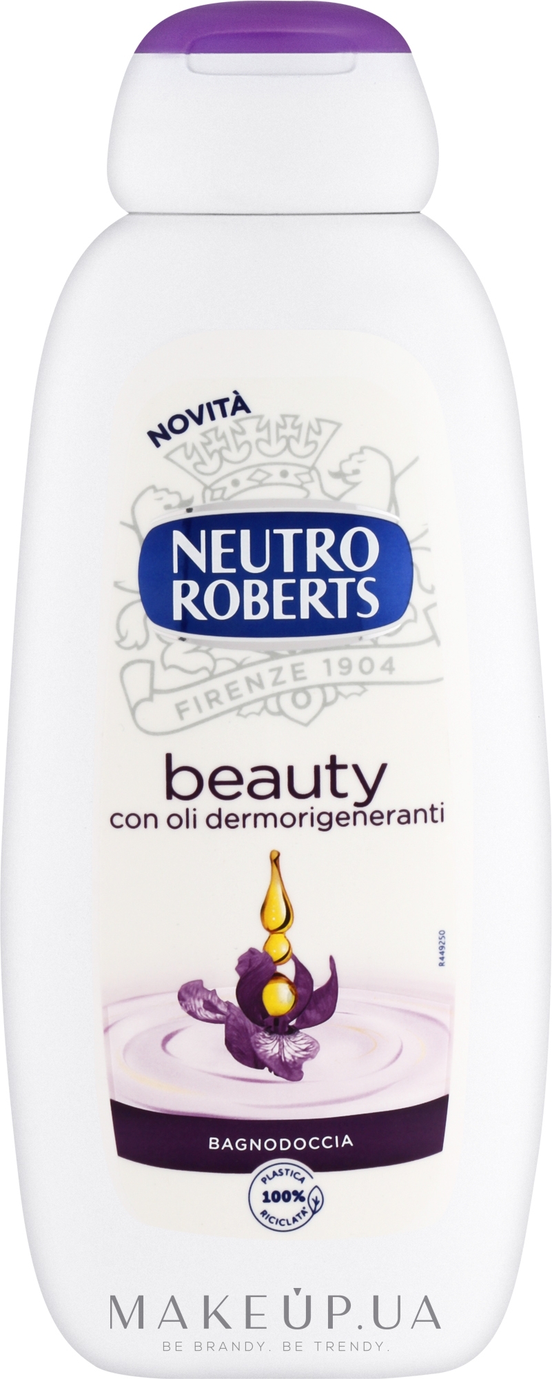 Гель для душу з регенеруючими оліями - Neutro Roberts Beauty — фото 450ml