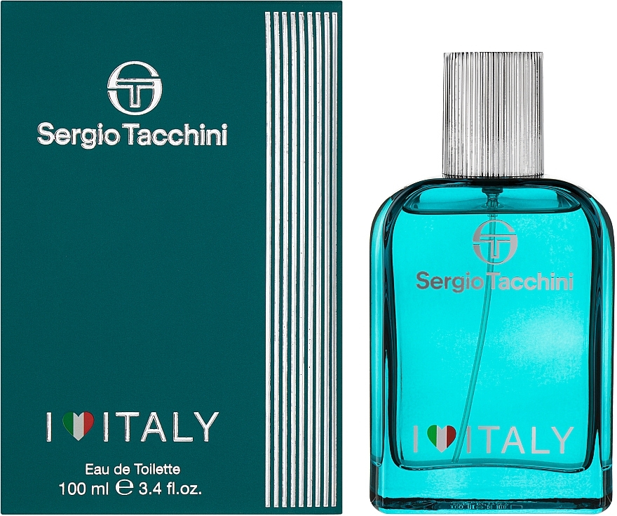 Sergio Tacchini I Love Italy For Man - Туалетная вода — фото N2