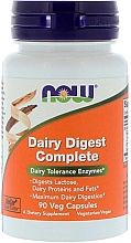 Парфумерія, косметика Натуральна добавка - Now Foods Dairy Digest Complete