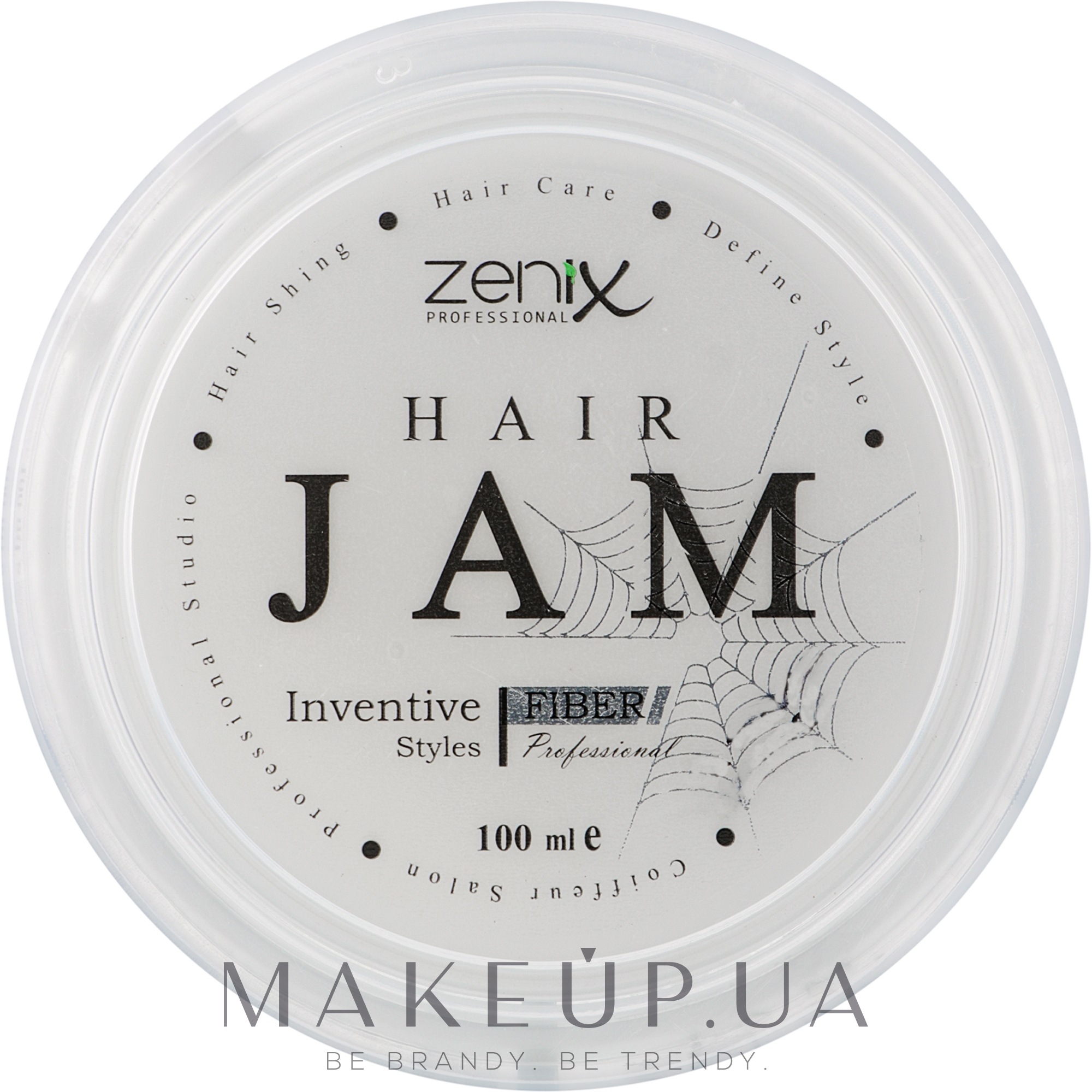 Воск для волос "Паутинка" с сияющим эффектом - Zenix Wax Hair Inventive — фото 100ml