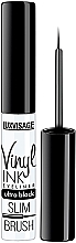 Парфумерія, косметика Підводка для очей - Luxvisage Vinyl Ink Ultra Black (тестер)