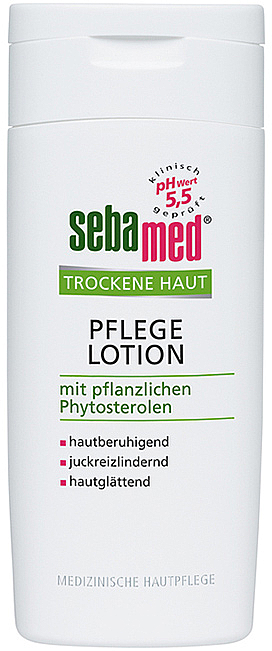 Зволожувальний лосьйон для тіла - Sebamed Trockene Haut Pflege Lotion — фото N1
