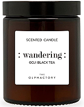 Ароматическая свеча в банке - Ambientair The Olphactory Goji Black Tea Scented Candle — фото N1