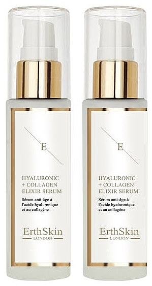 Сыворотка для лица с коллагеном - ErthSkin London Hyaluronic & Collagen Elixir Serum — фото N1